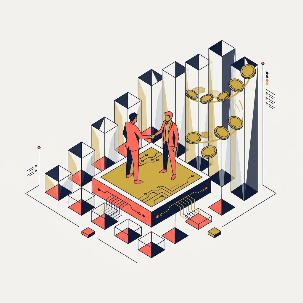 Affiliate Partnership Growth Isometric